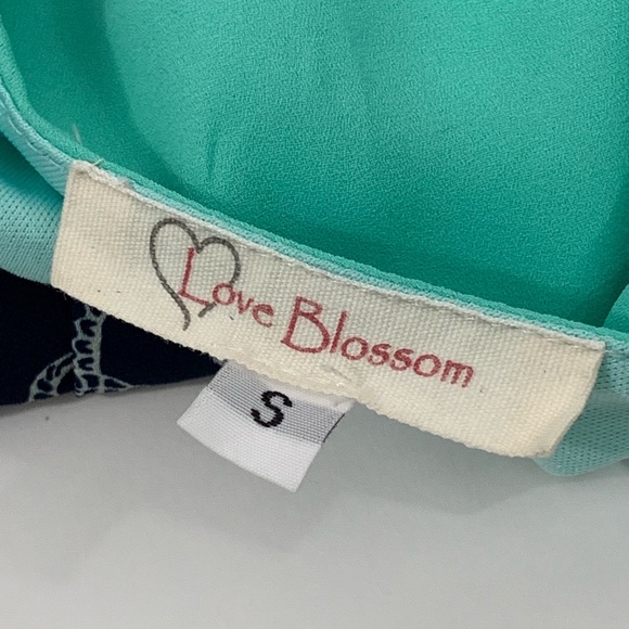 Mint/Navy Elephant Romper by Love Blossom - Picture 4 of 5